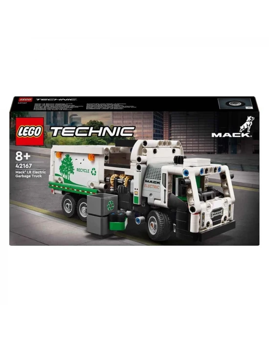 LEGO Technic Mack LR Elektrikli Çöp Kamyonu 42167