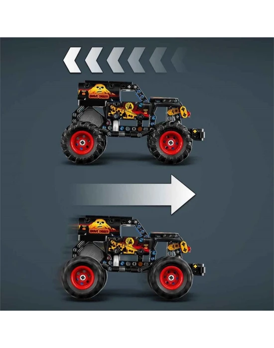 LEGO Technic Monster Jam Grave Digger Ateş ve Buz 42219