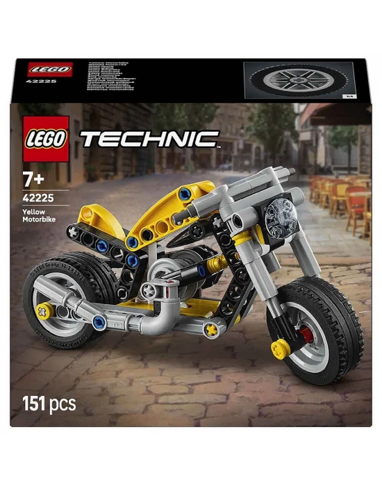 LEGO Technic Sarı Motosiklet 42225