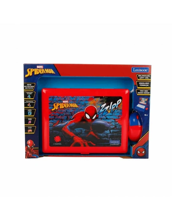 Lexibook Spider-Man İngilizce Türkçe Laptop
