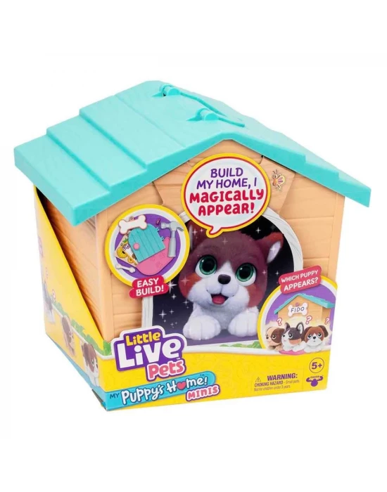 Little Live Pets Yavru Köpeğim ve Evi LPP01110 - Mavi