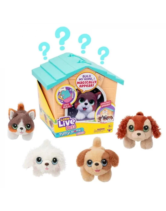 Little Live Pets Yavru Köpeğim ve Evi LPP01110 - Mavi