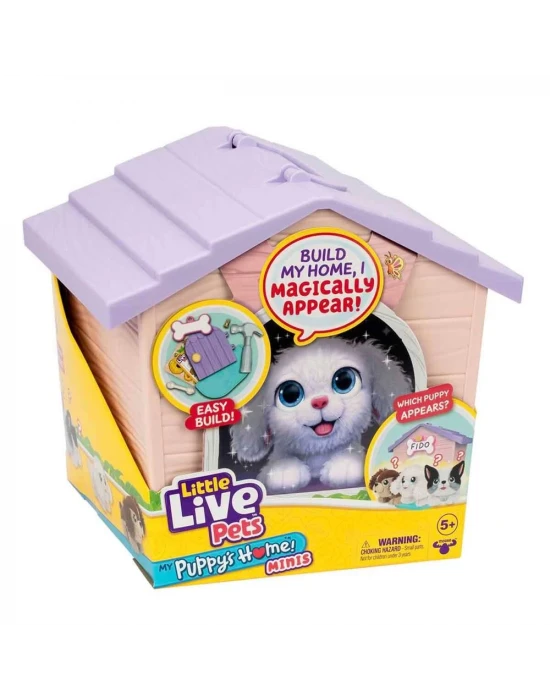 Little Live Pets Yavru Köpeğim ve Evi LPP01110 - Mor