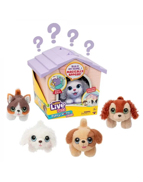 Little Live Pets Yavru Köpeğim ve Evi LPP01110 - Mor