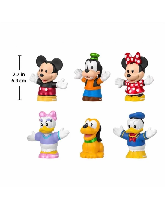 Little People Disney Mickey ve Arkadaşları 6lı Figür HPJ88