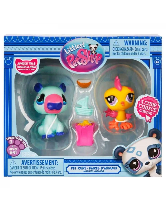 Littlest Pet Shop Minişler 2’li Figür Seti Seri 2 00585