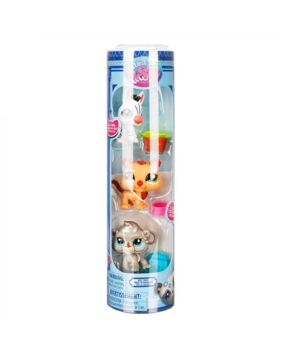 Littlest Pet Shop Minişler 3’lü Figür Seti Seri 2 00597