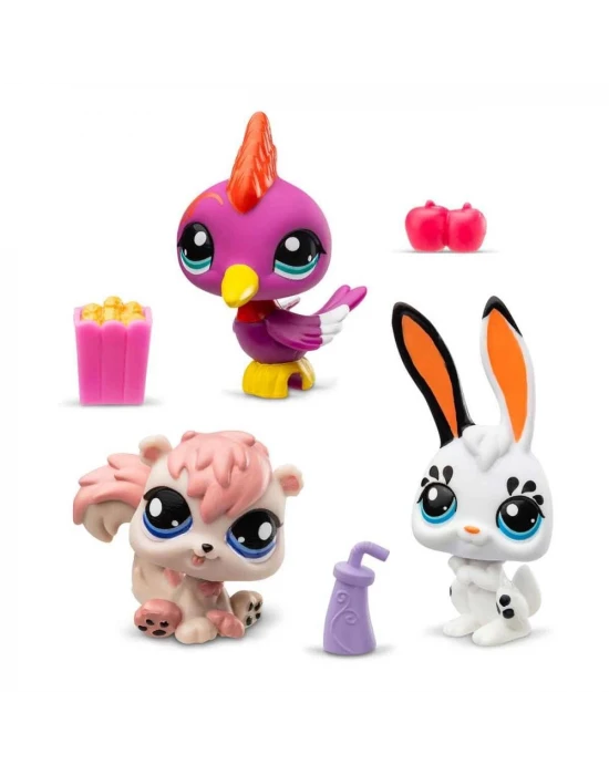 Littlest Pet Shop Minişler 3’lü Figür Seti Seri 2 00598
