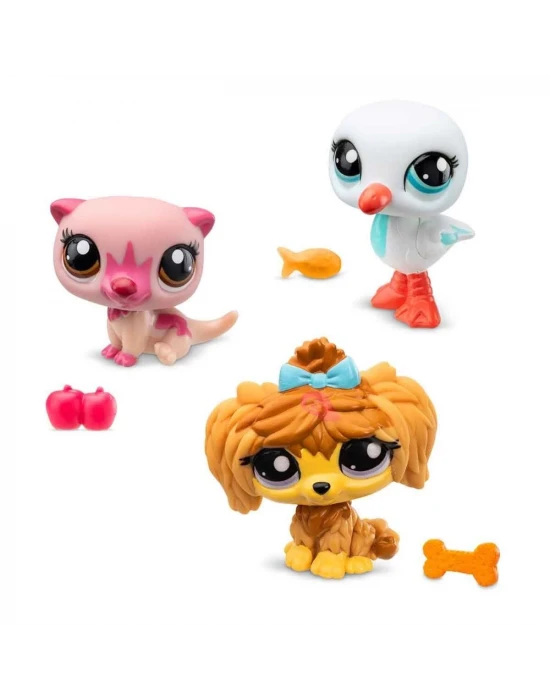 Littlest Pet Shop Minişler 3’lü Figür Seti Seri 2 00617