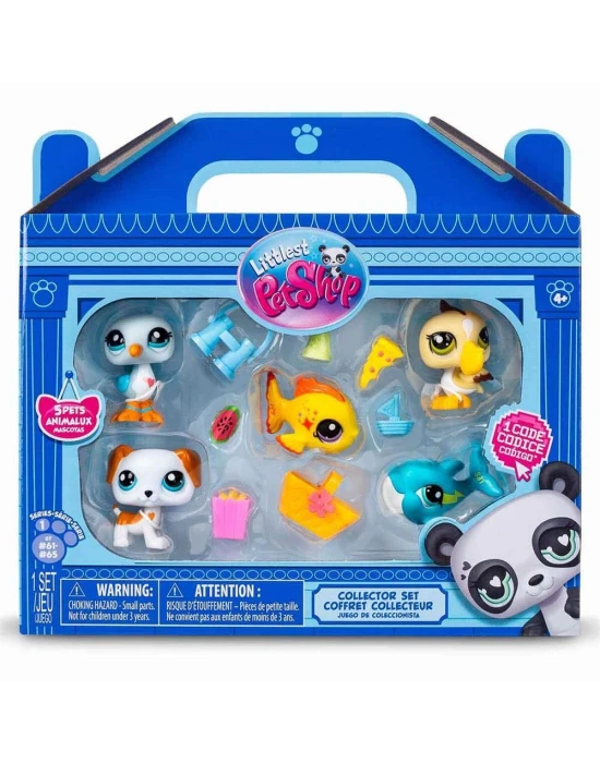 Littlest Pet Shop Minişler 5li Figür Seti S1 - Minişler Tatilde