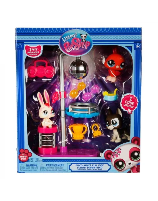 Littlest Pet Shop Minişler Disko Oyun Seti 00637