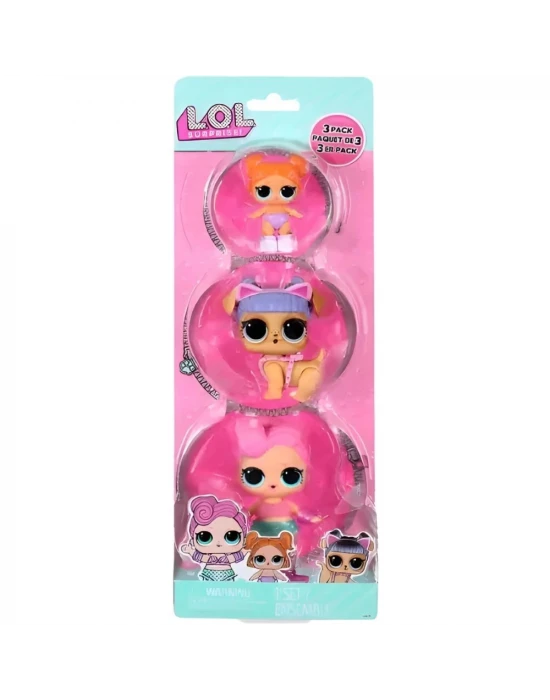 L.O.L. Surprise OPP Tots Bebekler 3lü Set 987864