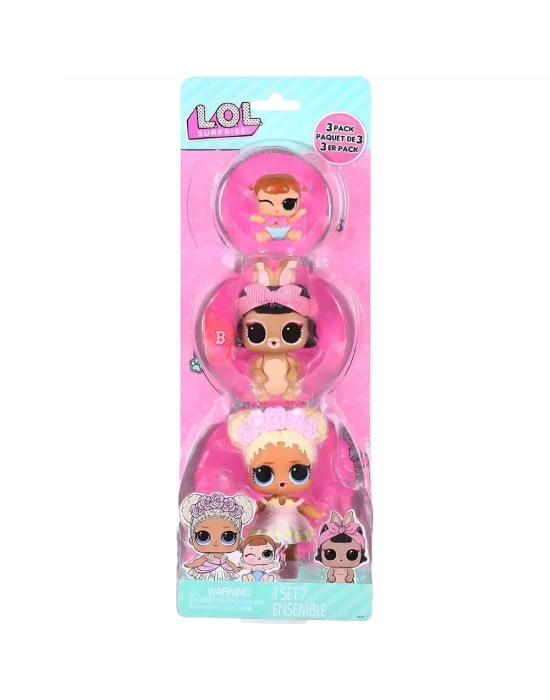 L.O.L. Surprise OPP Tots Bebekler 3lü Set 987871