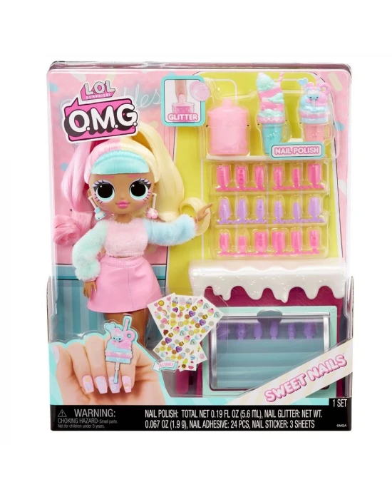 L.O.L. Surprise Sweet Nails OMG Candylicious Sprinkles Tatlı Dükk
