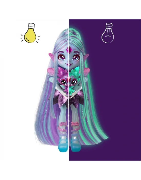 Magic Pixling Galaksi Saçlı Figür - Mavi