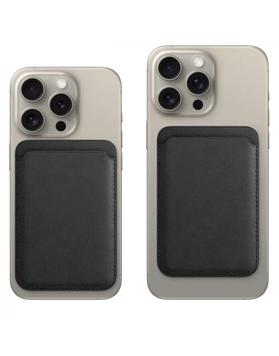 Magsafe Animasyonlu Deri Cüzdan 12-13-14-15 Modelleri İle Uyumlu