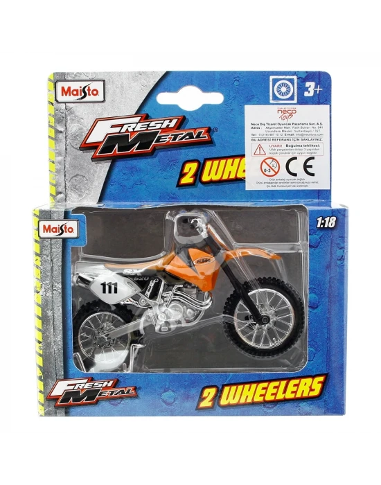 Maisto 1:18 KTM 520SX Model Motorsiklet