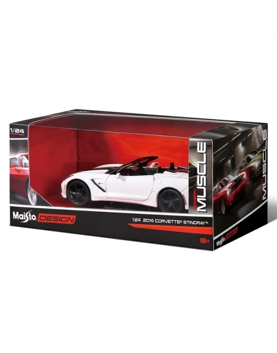 Maisto 1:24 2014 Corvette Stingray Model Araba