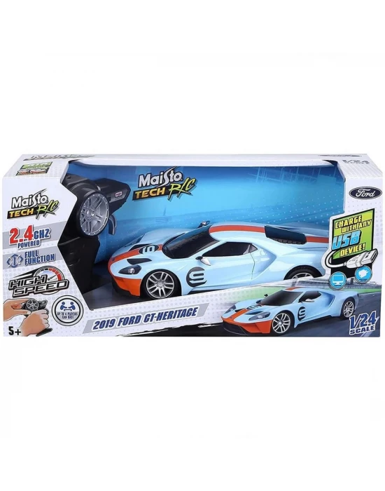Maisto 1/24 2019 Ford GT-Heritage Uzaktan Kumandalı Araba