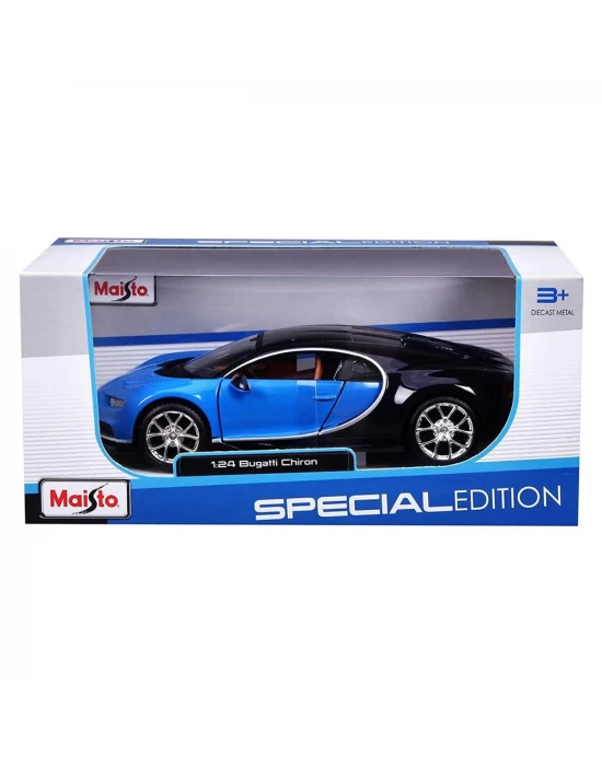 Maisto 1/24 Bugatti Chiron - Mavi