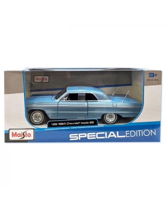 Maisto 1964 Chevrolet Impala SS Model Araba 32908