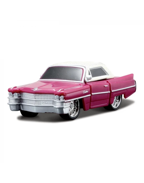 Maisto Cadillac 63 Coupe Deville Oyuncak Araba Mor