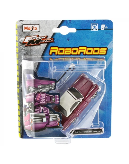 Maisto Cadillac 63 Coupe Deville Oyuncak Araba Mor