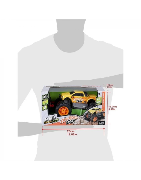 Maisto Off Road GO Kumandalı Araba 82759 - Sarı