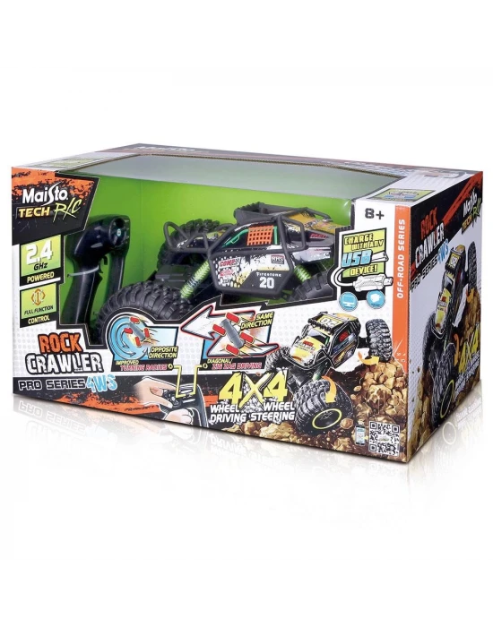 Maisto Rock Crawler Pro Series 4WS Kumandalı Araba