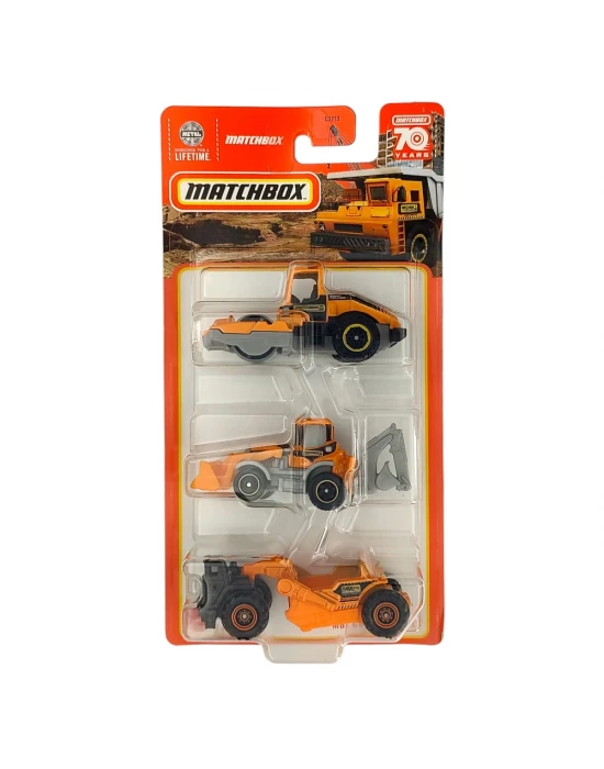 Matchbox 1:64 İş makineleri HLC06 - İş Makineleri