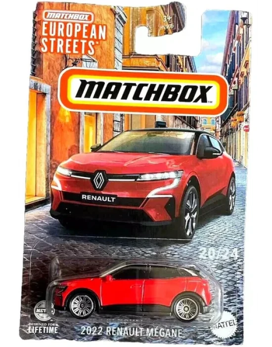 Matchbox European Streets 2022 Renault Megane HVV40
