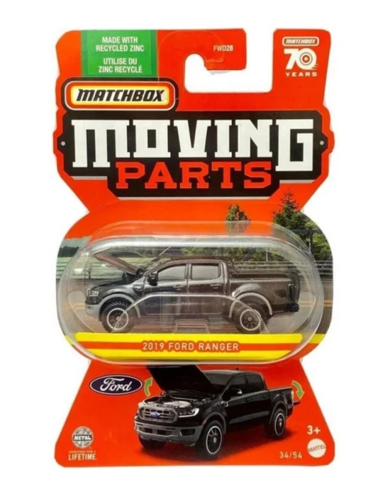 Matchbox  Moving Parts 2019 Ford Ranger - HLG19