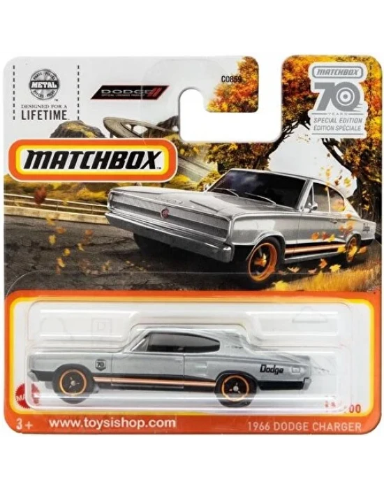 Matchbox Tekli Arabalar 1966 Dodge Charger HLC79