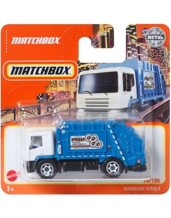 Matchbox Tekli Arabalar Garbage King HFR97
