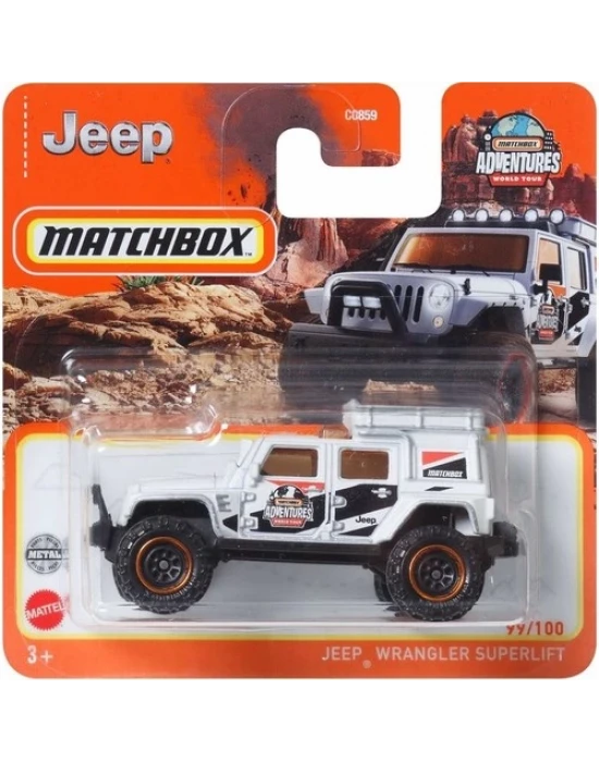 Matchbox Tekli Arabalar Jeep Wrangler Superlift HFT20