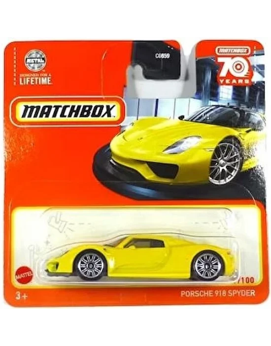 Matchbox Tekli Arabalar Porsche 918 Spyder-HLC88