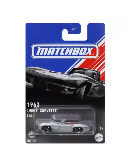Matchbox Temalı Arabalar 1963 Chevy Corvette HVR95
