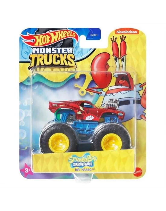 Mattel Hot Wheels Monster Trucks Mr.Krabs 1:24 Araba HWN79