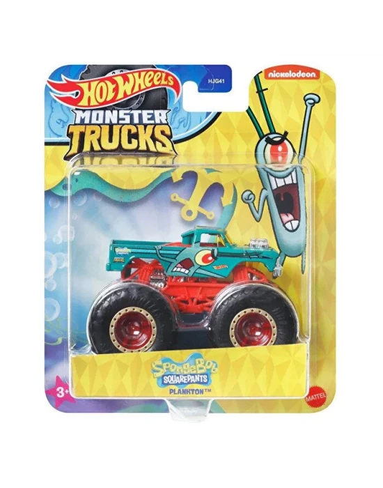 Mattel Hot Wheels Monster Trucks Plankton 1:24 Araba HWN80