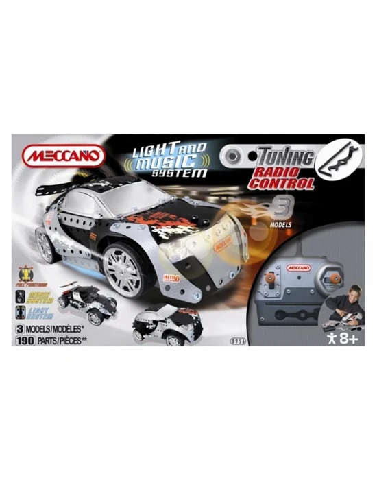 Meccano Tuning Araçlar Sesli & Işıklı Rc (190 Parça)