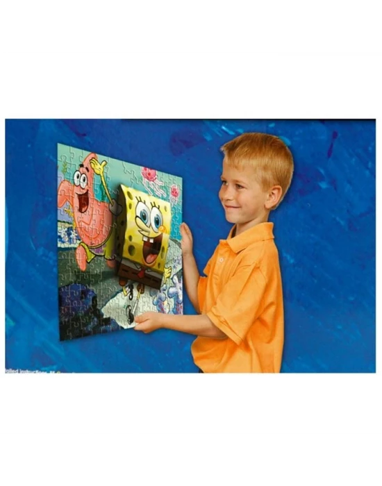 Mega Puzzle 110 Parça 3 Boyutlu Puzzle Breakthrough Sponge Bob 1