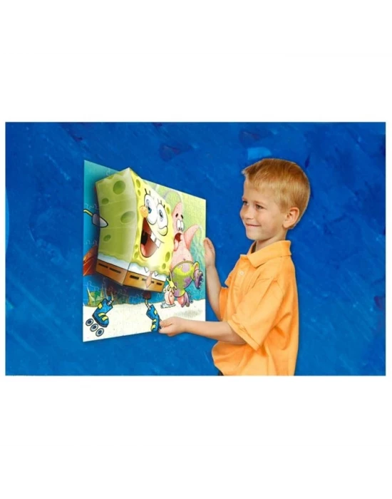 Mega Puzzle 110 Parça 3 Boyutlu Puzzle Breakthrough Sponge Bob 2