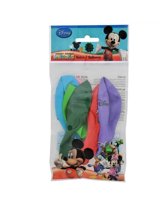 Mickey Club House Balon 6’lı