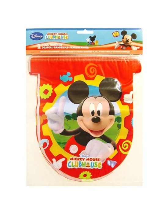 Mickey Club House Bayrak Set