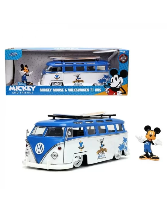 Mickey Mouse Figür ve Volkswagen T1 Bus 253075001