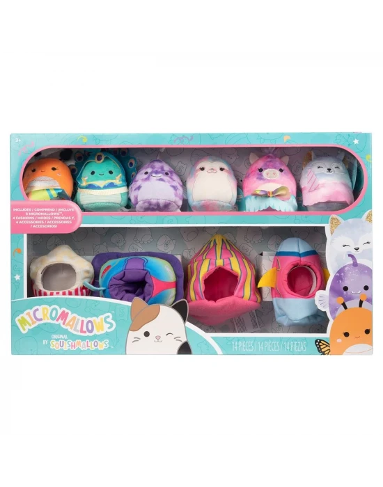 Micromallows 6 Figür + 4 Aksesuar + 4 Giysi Seti MM0022
