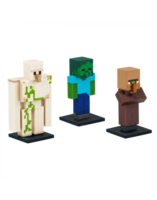Minecraft 3D Figür Toppeez 3iü Set Model 2