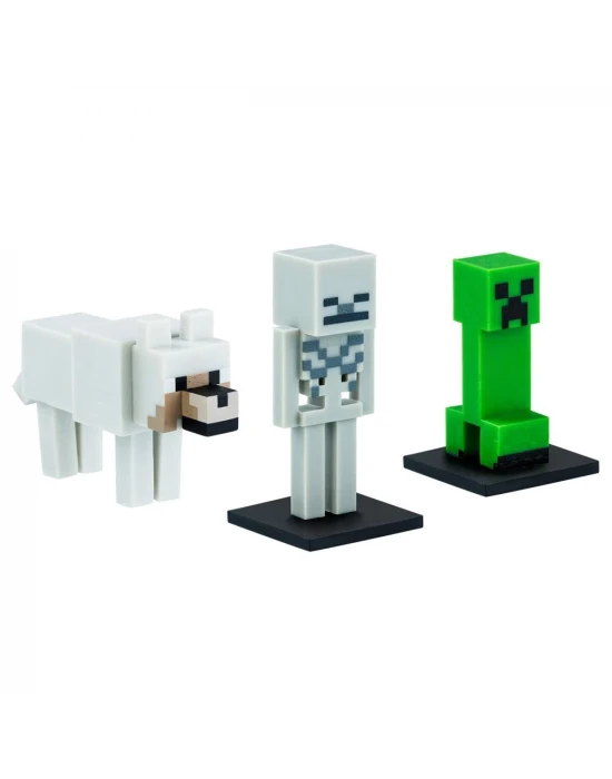 Minecraft 3D Figür Toppeez 3iü Set Model 4