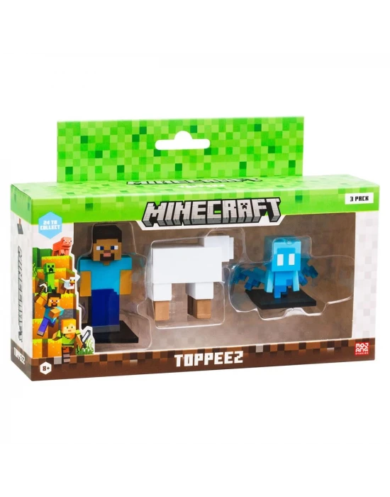 Minecraft 3D Figür Toppeez 3iü Set Model 5