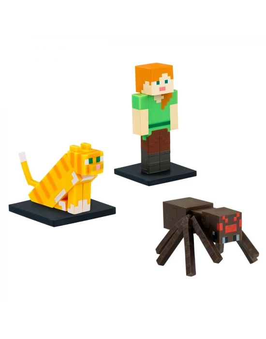 Minecraft 3D Figür Toppeez 3iü Set Model 6